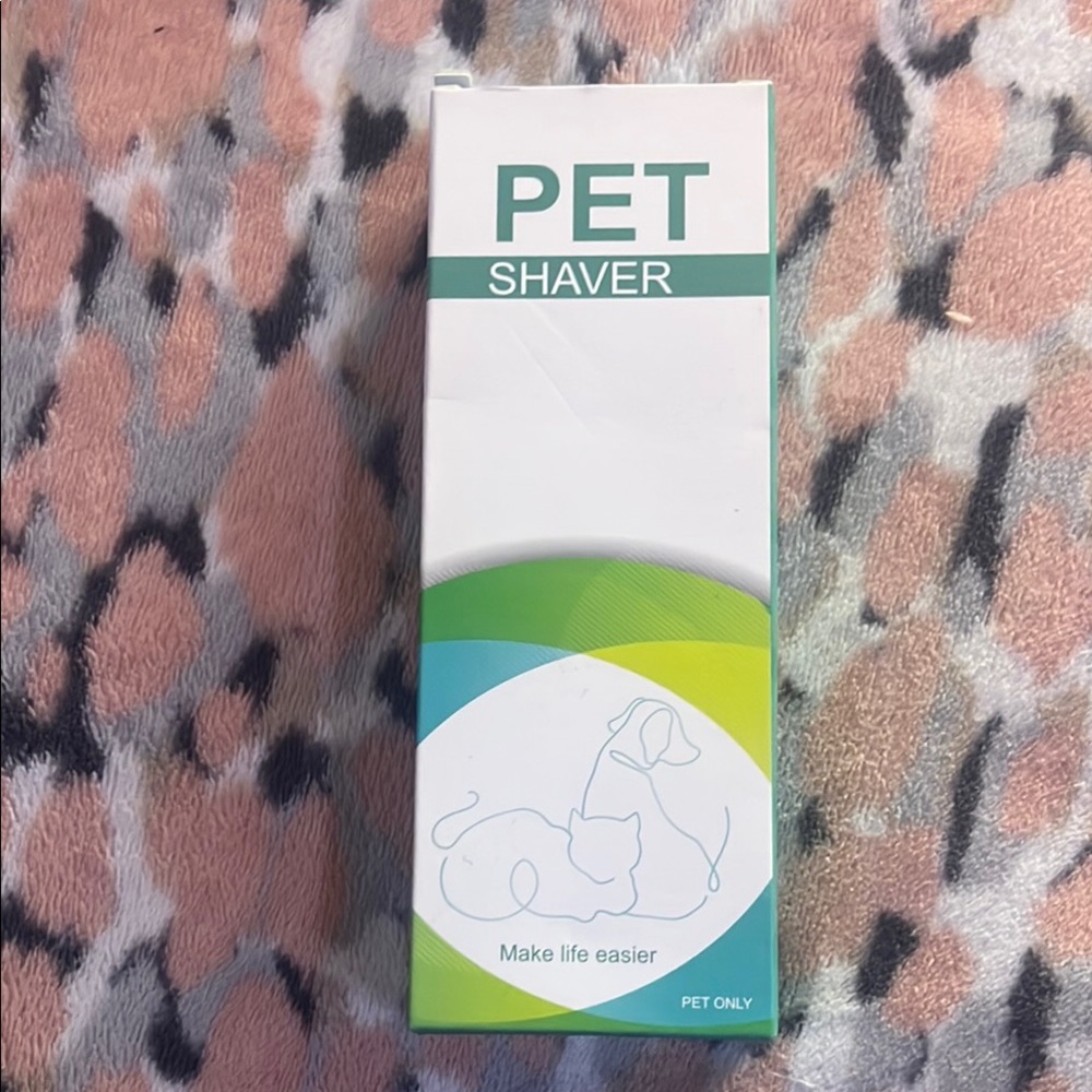 Pet Shaver - Green and White